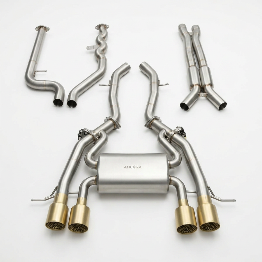 BMW G8X M2/3/4 H-Pipe Equal Length Cat Back Exhuast