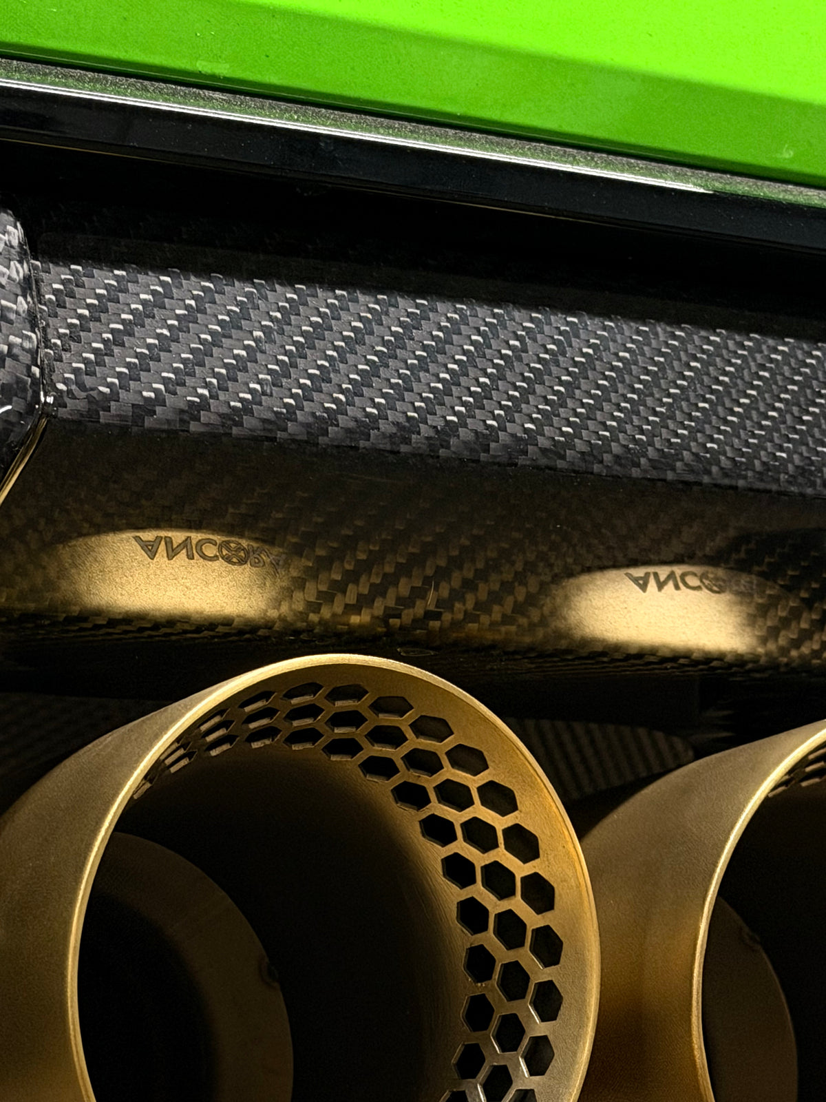 Custom exhaust installation